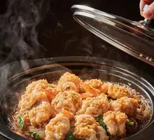 Red Berry Vermicelli Shrimp