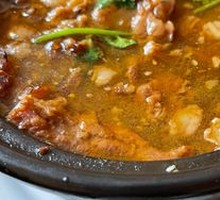 Tendon and Brain Hot Pot