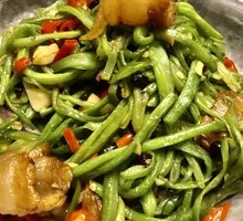 Stir-fried Lentils with Pork
