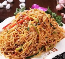 Scallion Tofu Noodles