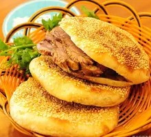 Scallion pancake with egg