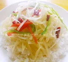 Spicy and Sour Potato Rice Bowl