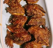Grilled Chicken Heads