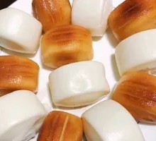 Fried Steamed Bun Slices