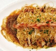 Steamed Red Shrimp with Garlic and Vermicelli