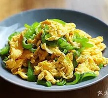 Egg with Green Pepper Fried Rice