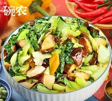 Stir-fried Mushrooms with Chinese Cabbage
