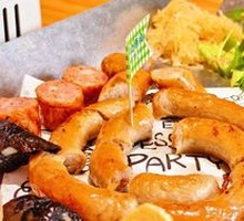 Grilled Sausage Platter