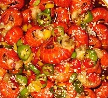 Spicy Lobster Tail in Sauce