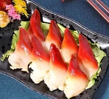 Fresh Arctic Scallop Sashimi