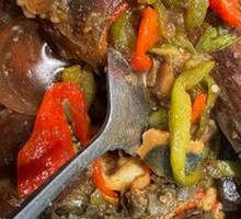 Stir-fried Eggplant with Chili and Salted Duck Egg