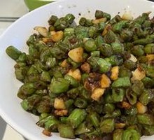 Minced Pork with Green Beans and Preserved Vegetable