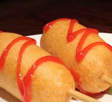 Melted Cheese Hot Dog Stick