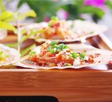 Stir-fried Scallop with Rice Noodles