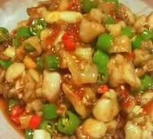 Spicy Hunan-style Frog Stir-fry