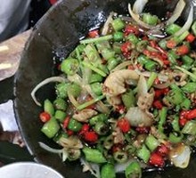 Spicy Pork Intestines Stir-fry