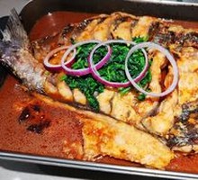 Sauce-Flavored Grilled Fish