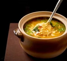 Golden Dumpling Soup