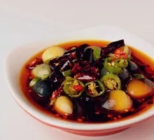 Double Pepper Preserved Egg