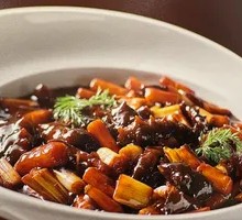 Scallion-braised Sea Cucumber