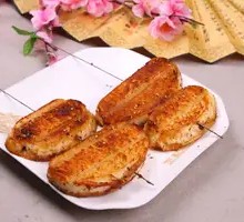Steamed bun slices