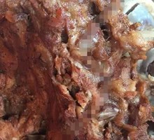 Donkey Intestine and Liver Platter