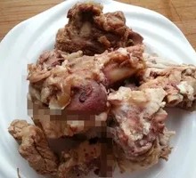 Donkey Meat Platter with Intestine Sausage