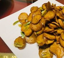 Pickled Garlic Stir-fried King Oyster Mushroom