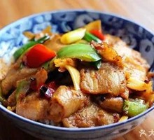 Spicy Pork Fried Rice Bowl