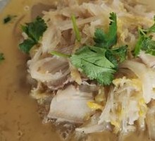 Sour Cabbage with Pork Belly Soup