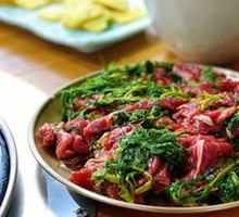 Beef with Willow Herb
