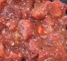 Black Pepper Beef Cubes