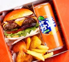Australian Wagyu Beef Burger Bento
