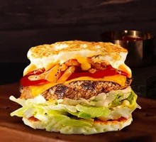 Trendy Egg Soul Beef Cheese Burger