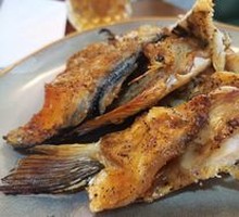 Grilled Salmon Head