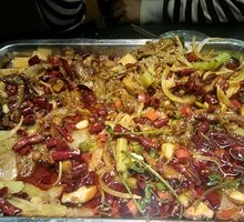 Grilled Fish and Hot Pot Meat