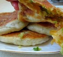 Meat-filled flatbread