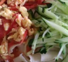 Tomato and Egg Cold Noodles