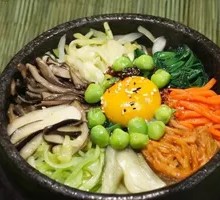 猪肉石锅拌饭