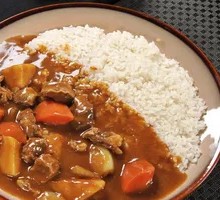 Beef and Potato Curry Rice