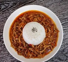Fish-Flavored Shredded Pork Rice Bowl