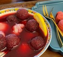 Lychee and Bayberry Drink