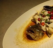 Steamed Sea Bass with Green Sichuan Peppercorns