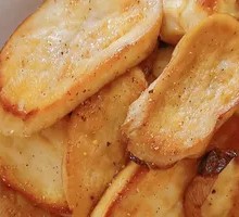 Pan-fried King Oyster Mushroom