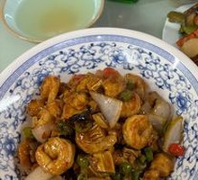 Shrimp and Chicken Noodles