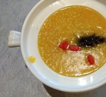 Braised Sea Cucumber with Golden Rice