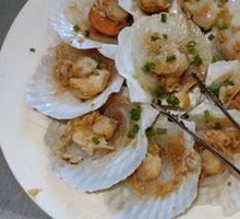 Steamed Scallops with Garlic