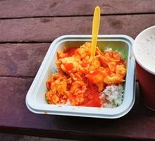 Tomato and Egg Rice Bowl