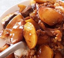 Beef and Potato Rice Bowl