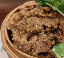 Steamed Pork Ribs with Rice Flour